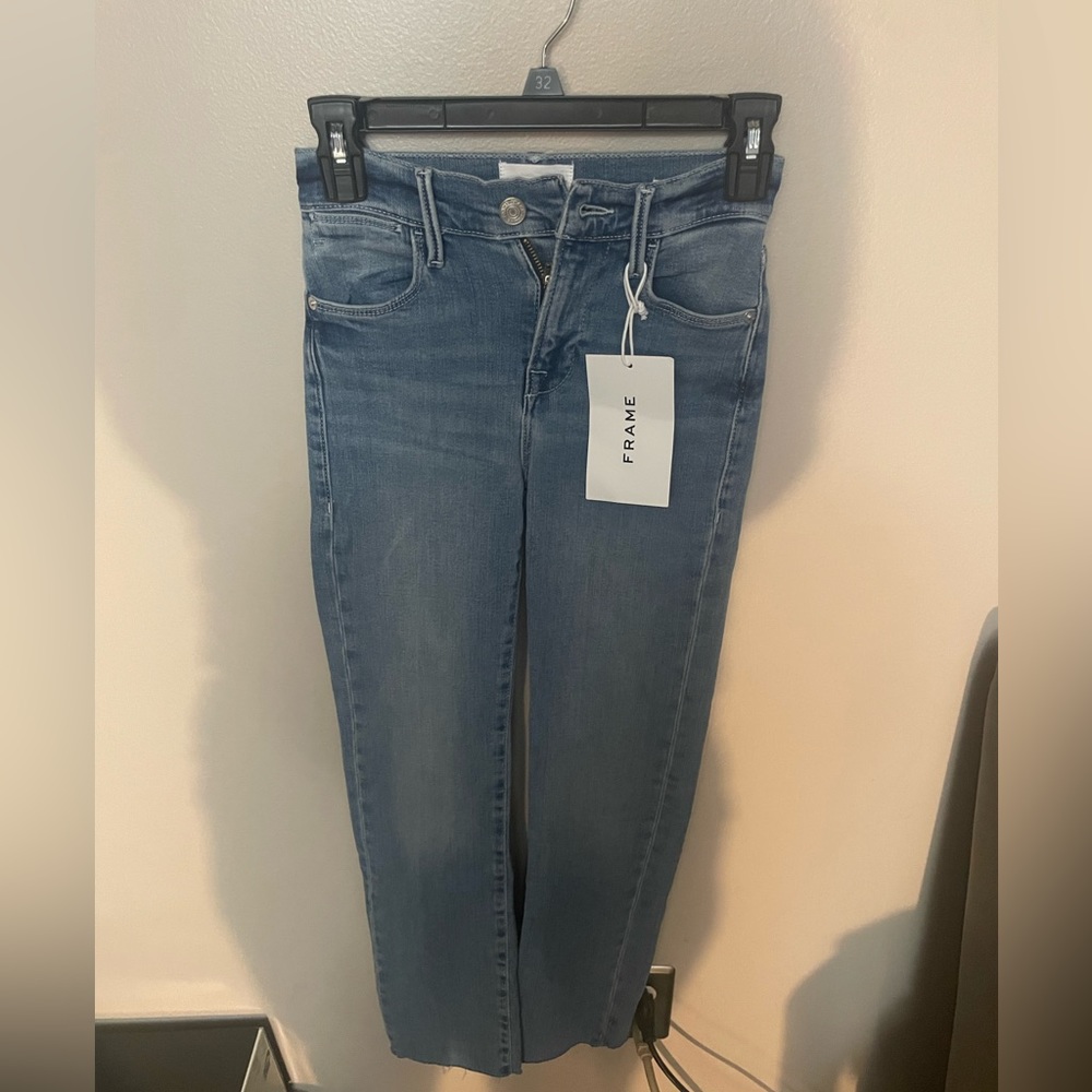 Frame Le High straight leg jeans